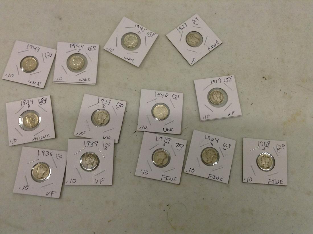 lot of mercury dimes (1 of 1)