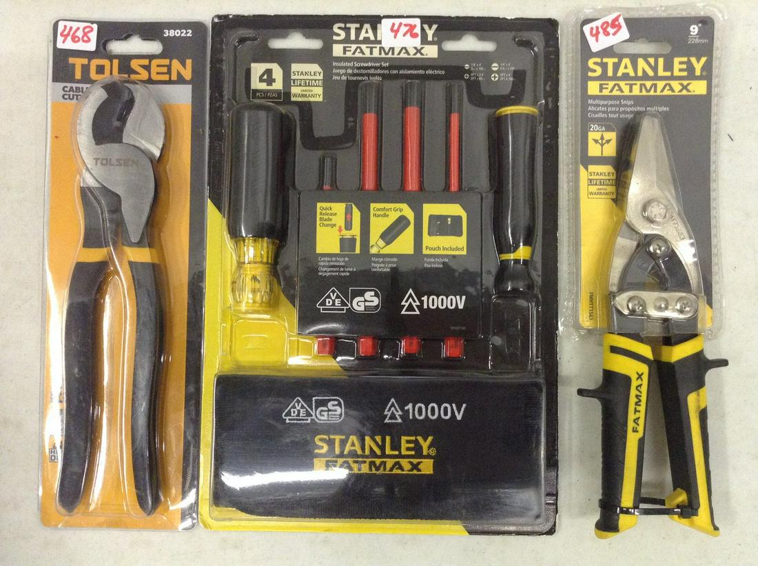 lot of stanley and other tools new in the box (1 of 1)