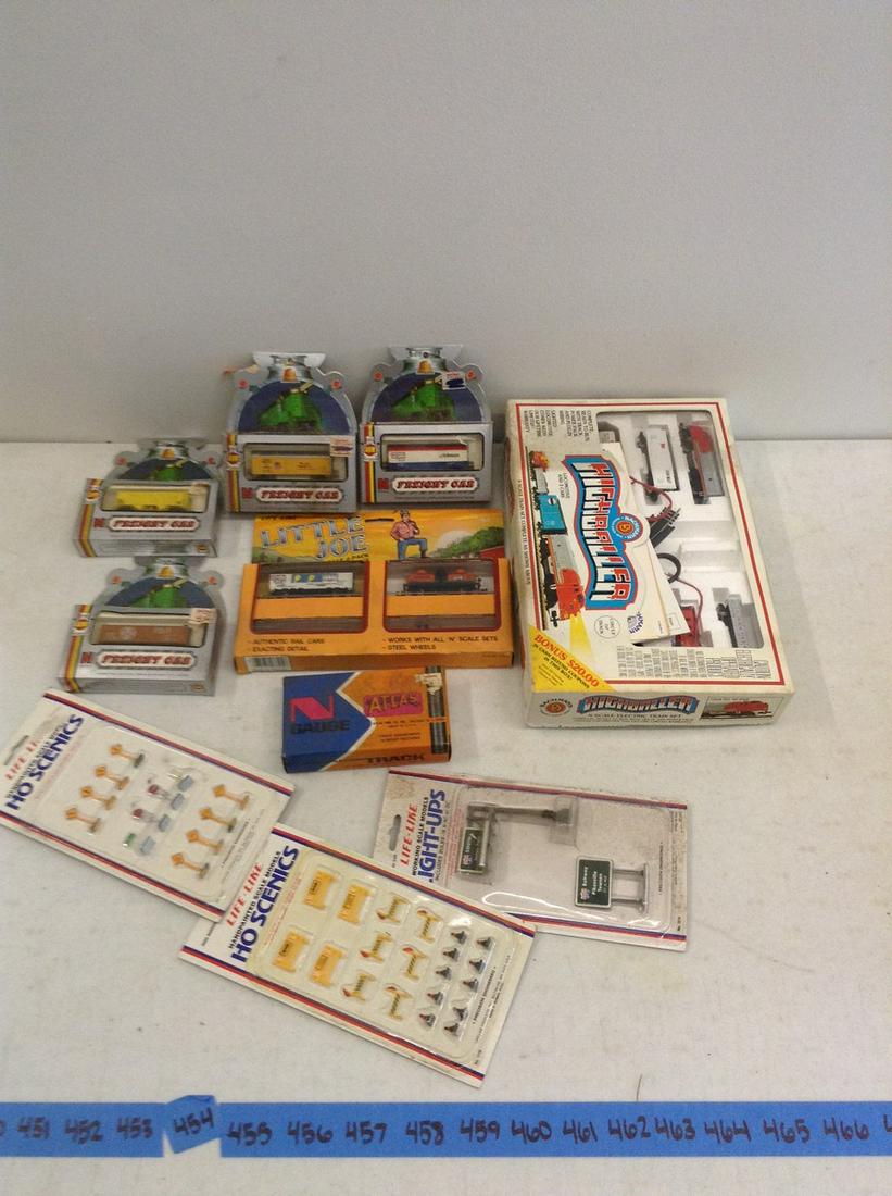large amount of n scale trains new in the package and (1 of 1)