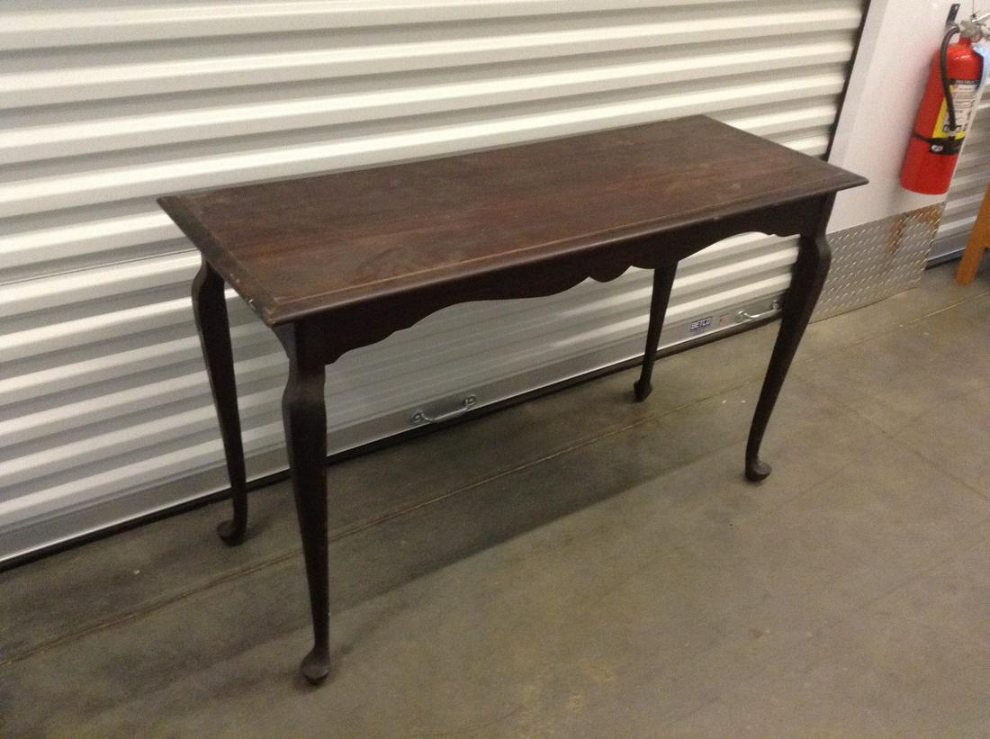 vintage wooden table: 48" long
