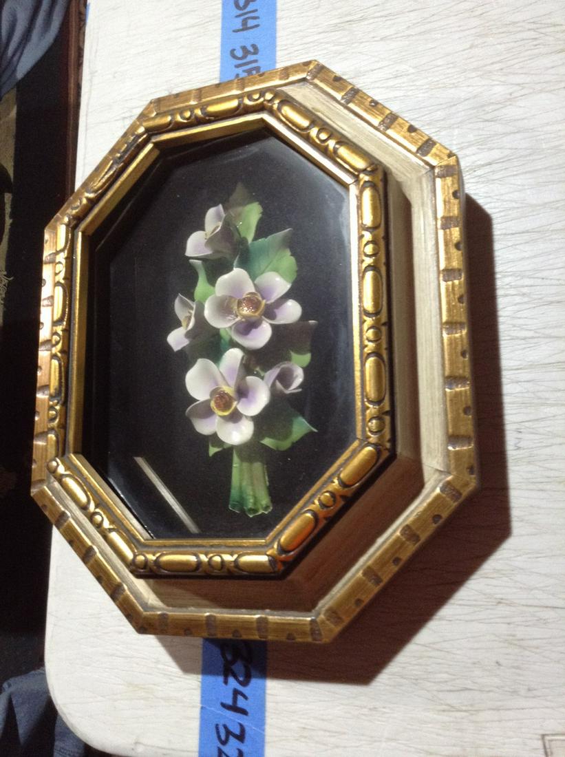 lot of 3d wall art in shadow box (1 of 1)