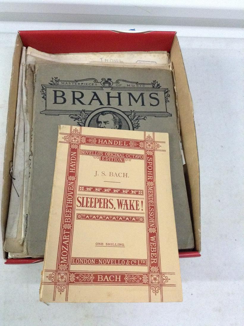 Box of early sheet music (1 of 1)