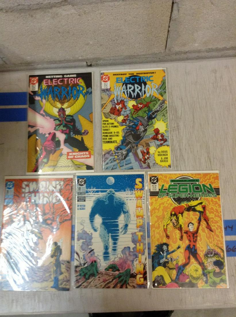Electric Warrior, Swamp Thing, and Legion DC Comics (1 of 1)