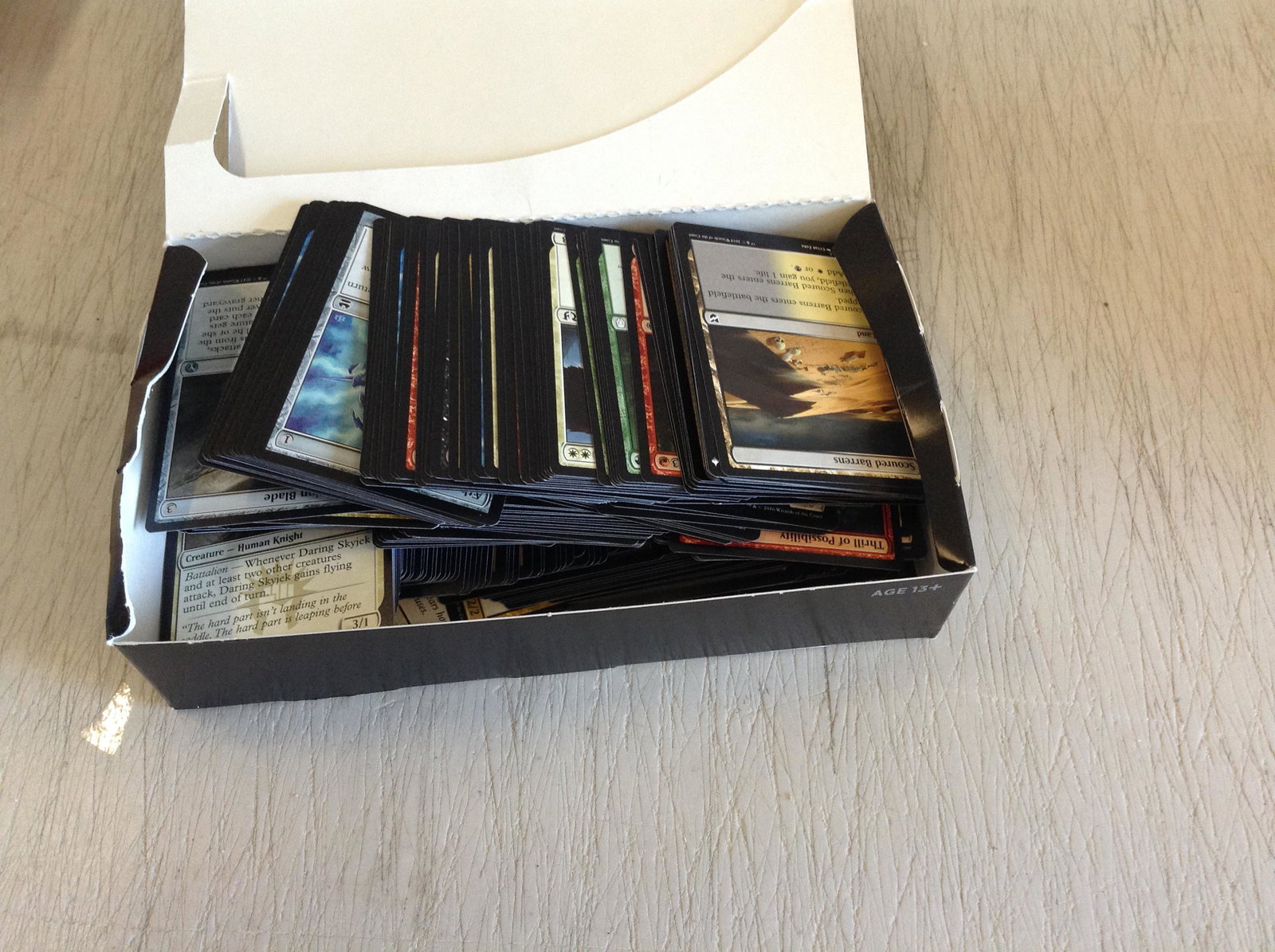 Box of Magic the Gathering cards: Box of Magic the Gathering cards