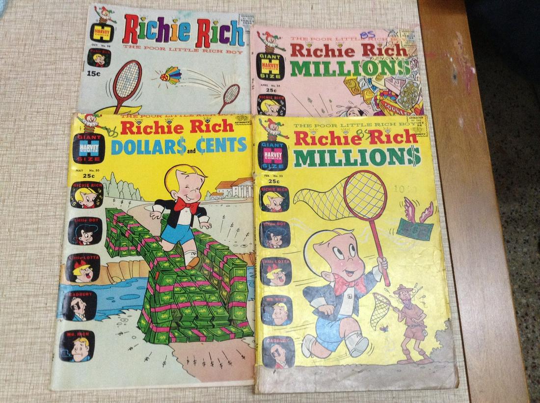 Lot of Richie Rich Comics (1 of 1)