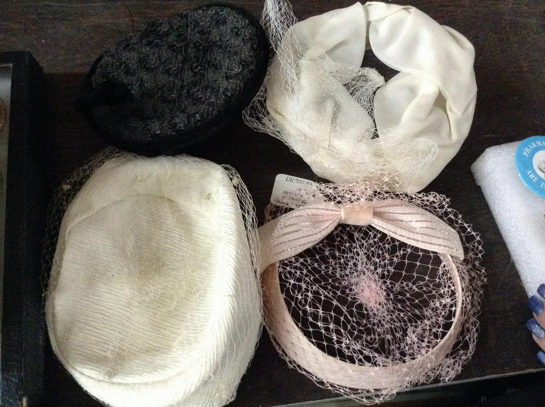 Newark Museum Four Vintage Ladies Hats (1 of 1)