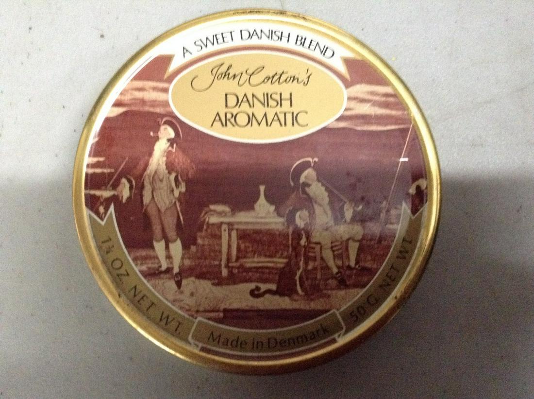 Vintage Tobacco Tin with Unused Tobacco: Vintage Tobacco Tin with Unused Tobacco