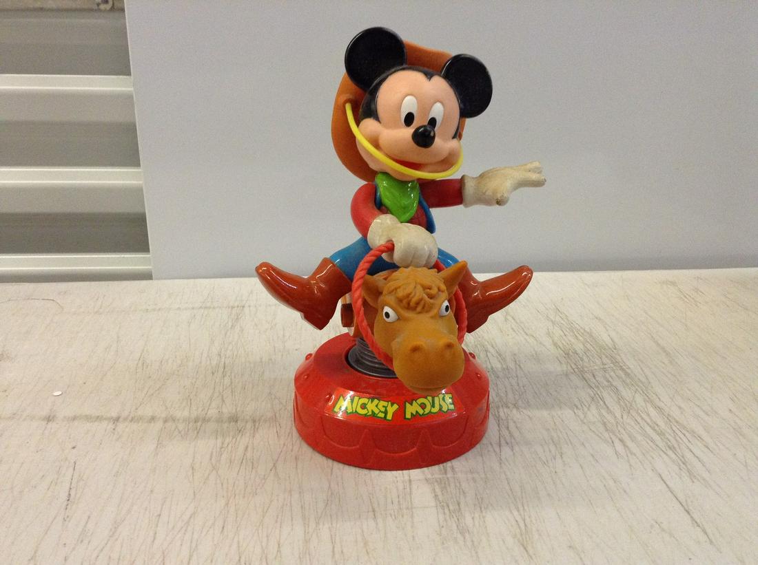 mickey mouse riding a bull 9 inches: mickey mouse riding a bull 9 inches