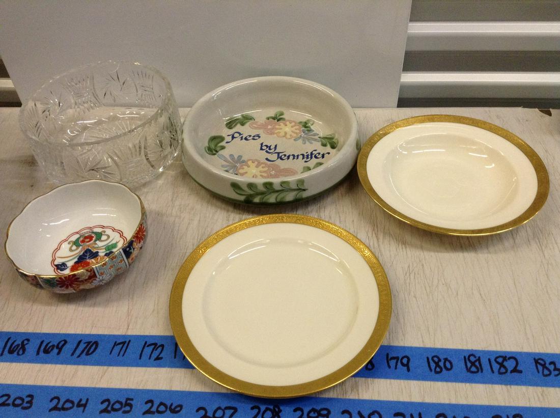 Lenox, Crystal, and Other Bowls: Lenox, Crystal, and Other Bowls