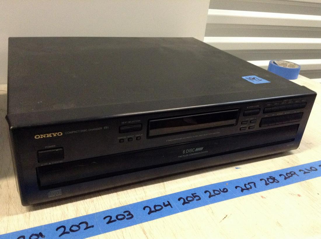 Onkyo Compact Disc Changer: Onkyo Compact Disc Changer