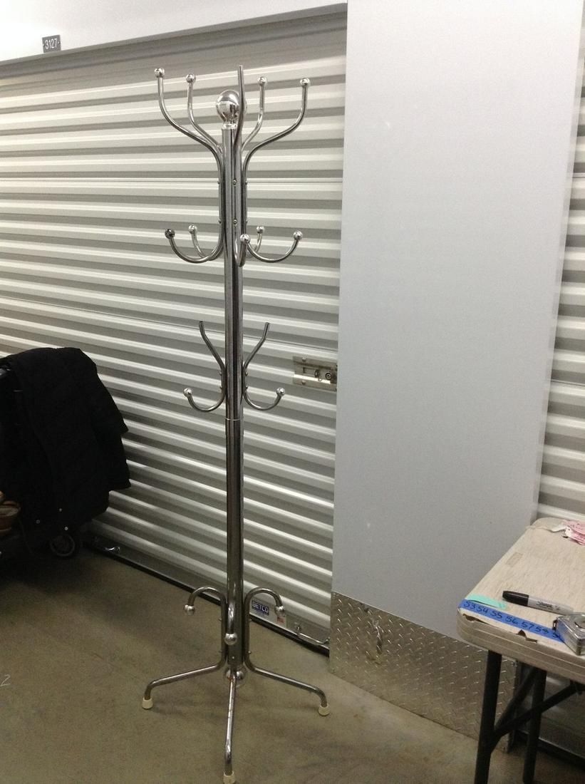 Metal coat rack 72" tall: Metal coat rack 72" tall