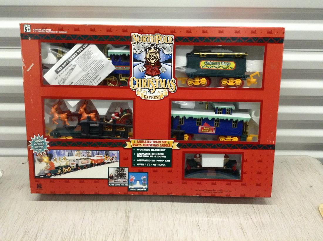 North Pole Christmas Express train NIB (1 of 1)