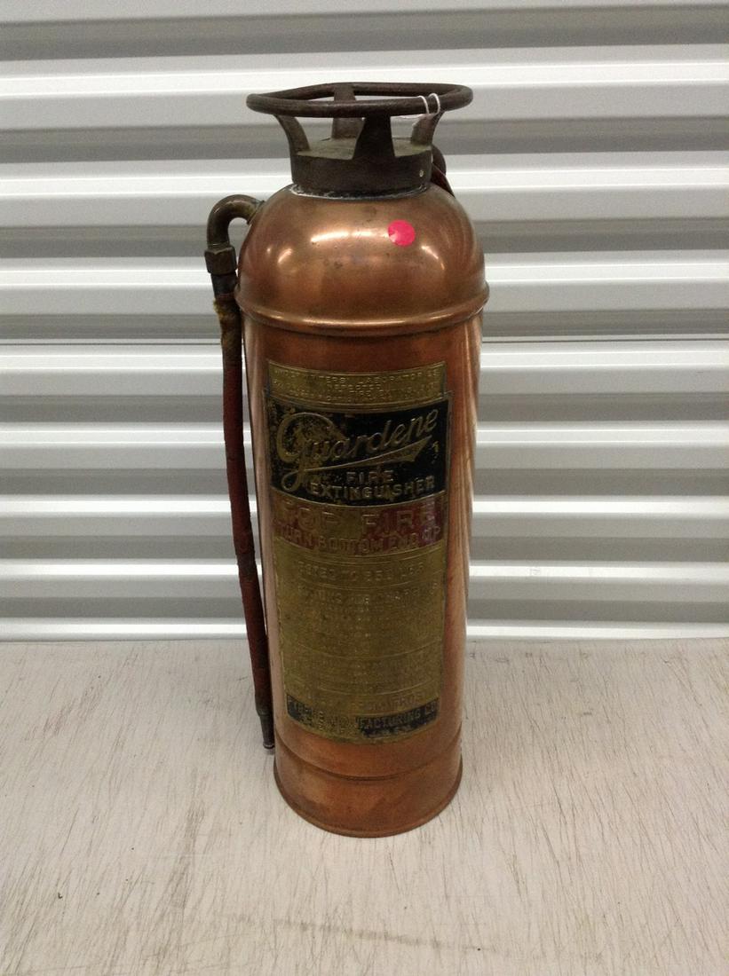 Guardene early copper fire extinguisher (1 of 1)
