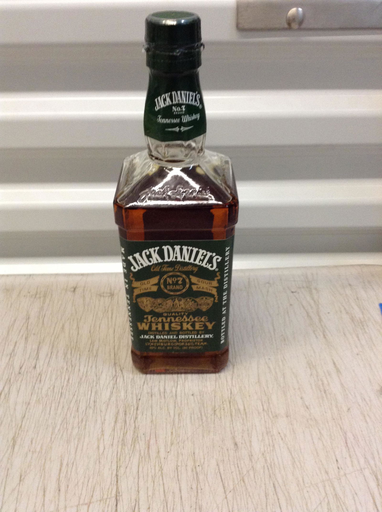 Jack Daniels green label whiskey (1 of 1)