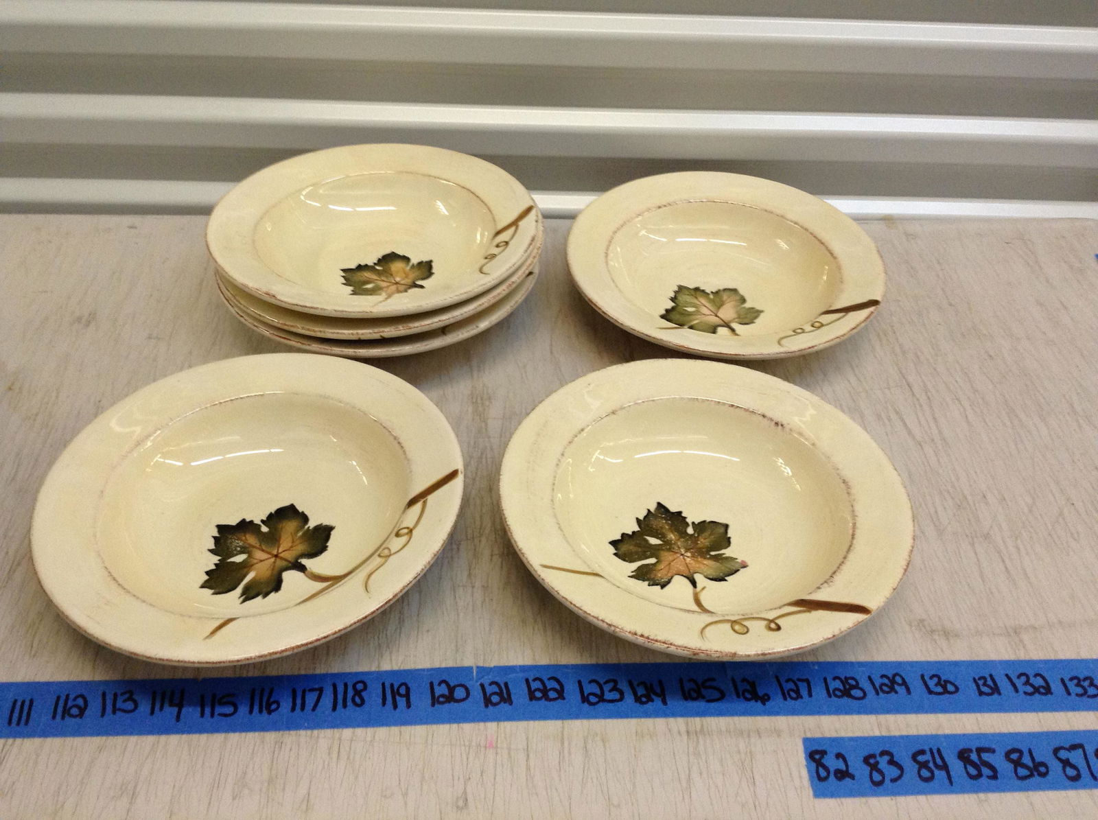Lot of hand painted tabletops unlimited bowls (1 of 1)