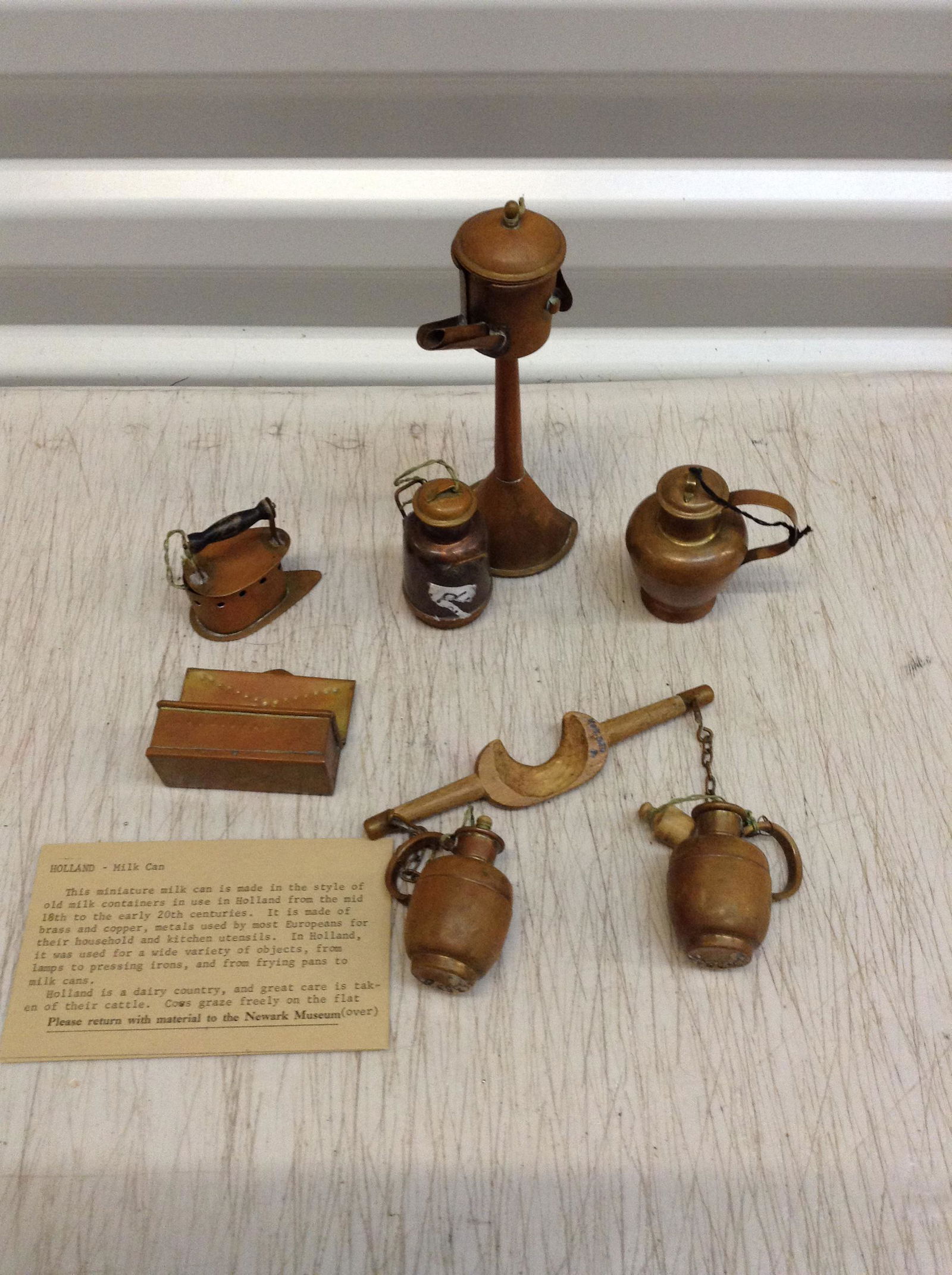 Newark Museum copper miniatures (1 of 1)