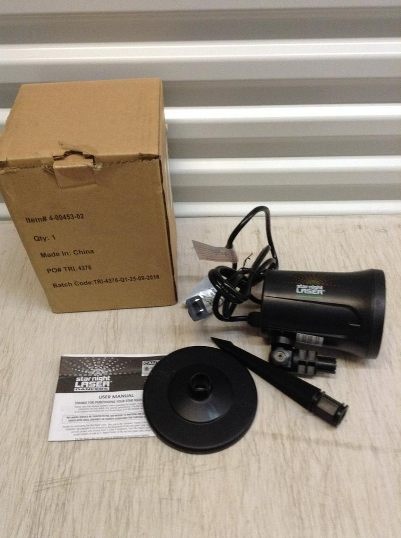 Star Night outdoor laser light NIB (1 of 1)