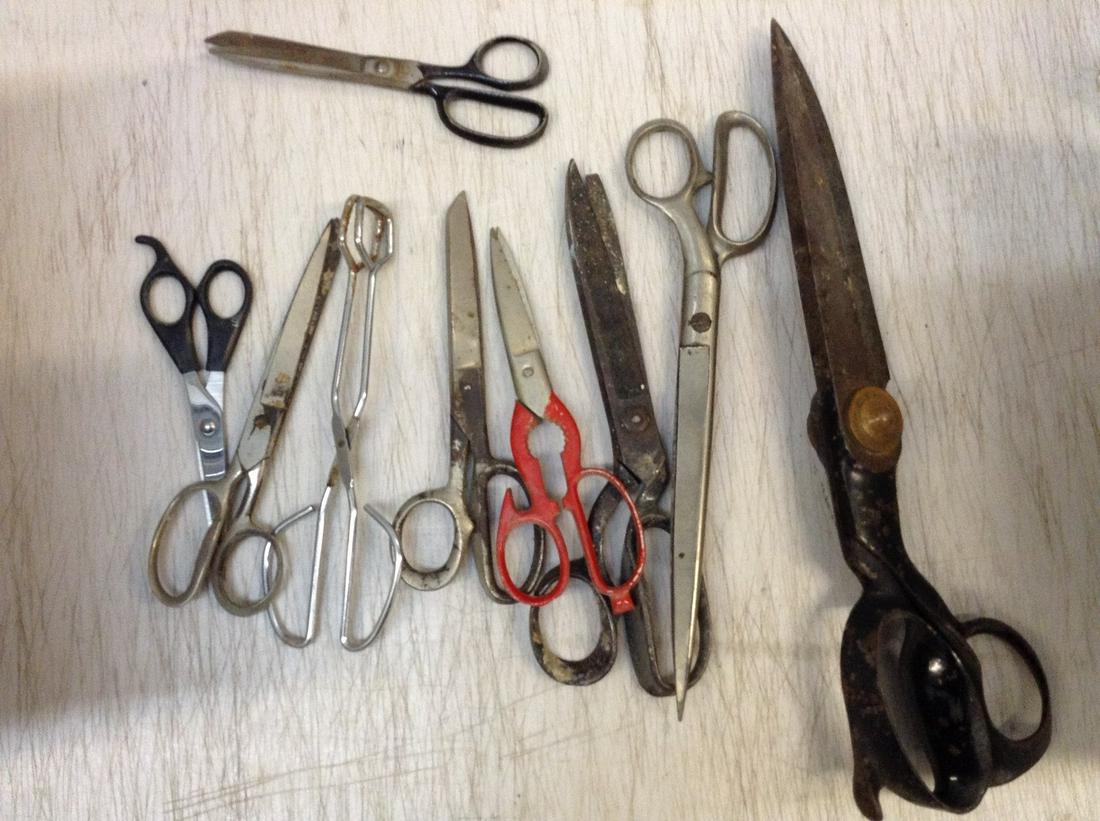 Lot of Various Scissors, and more: Lot of Various Scissors, and more