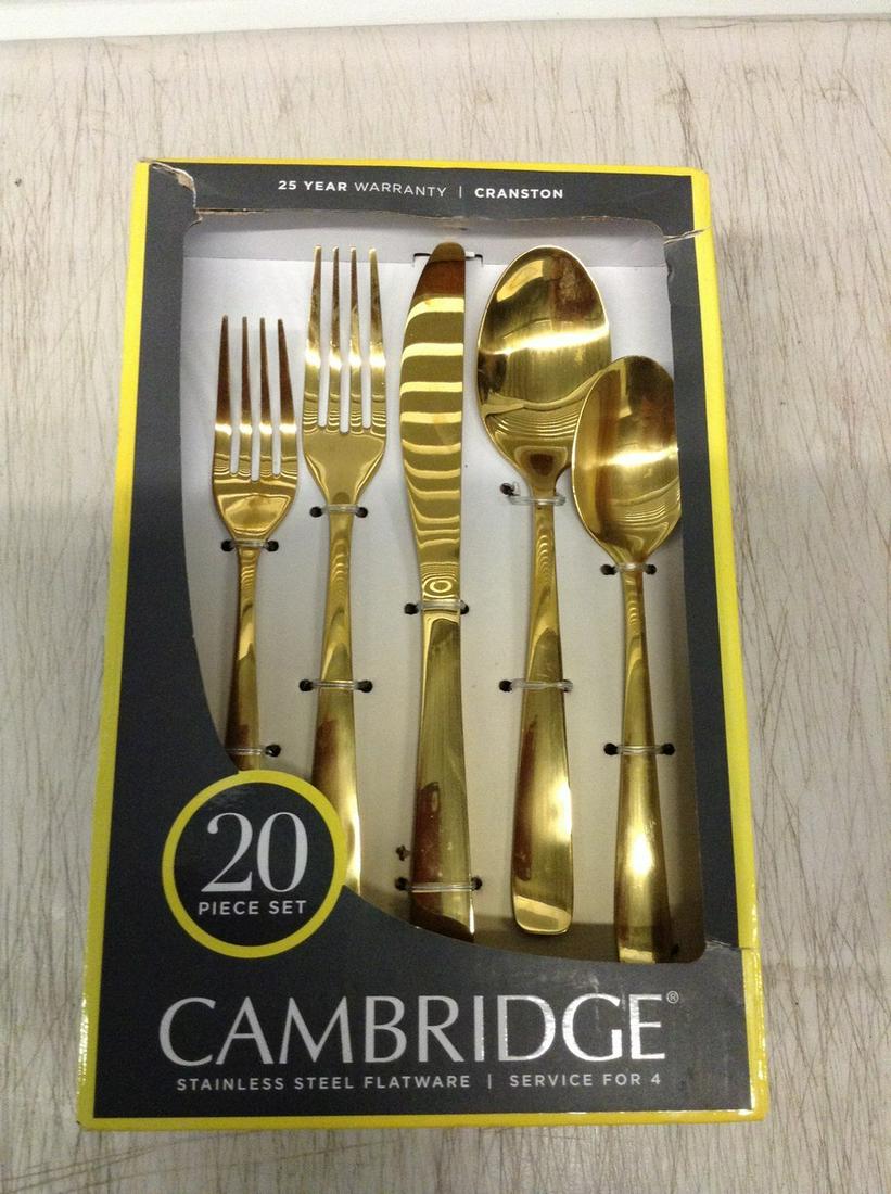 Cambridge 20 Piece Silverware Set (1 of 1)