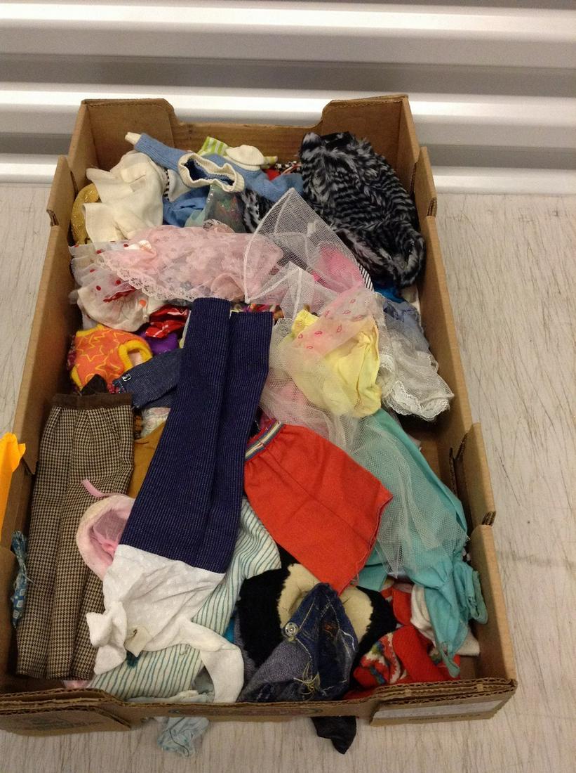 Large box full of vintage doll clothes (1 of 1)