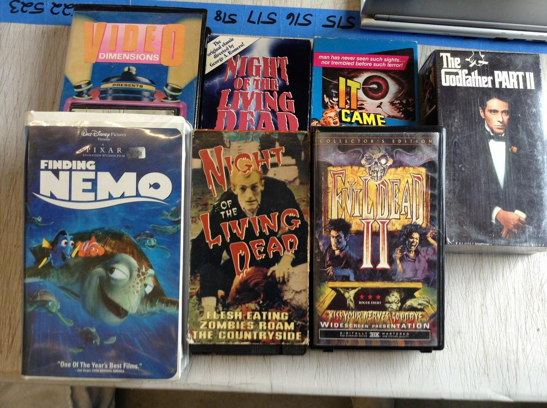 Lot of VHS Tapes: Lot of VHS Tapes