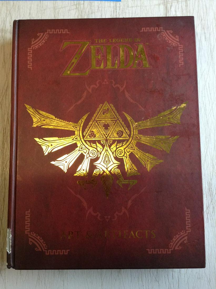 The Legend of Zelda Art & Artifacts Hardcover Book (1 of 1)