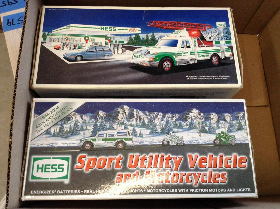 Lot of Two Hess Trucks (1 of 1)