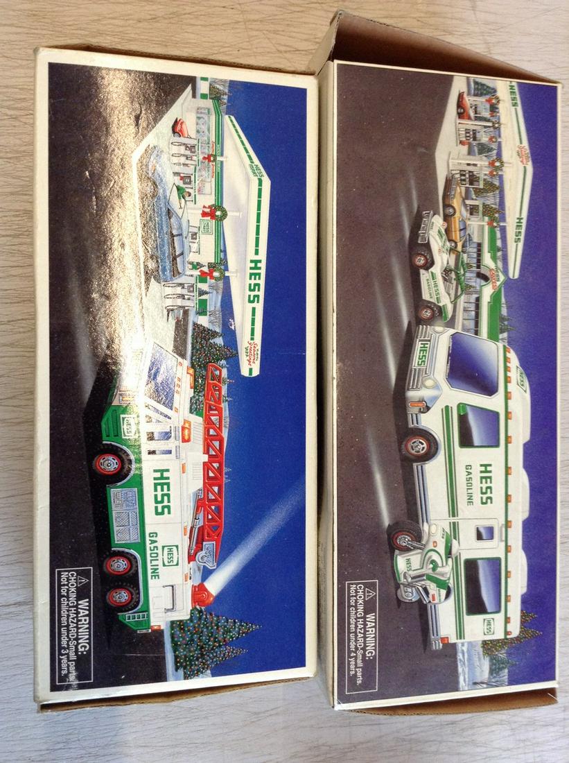 Lot of Two Hess Trucks (1 of 1)