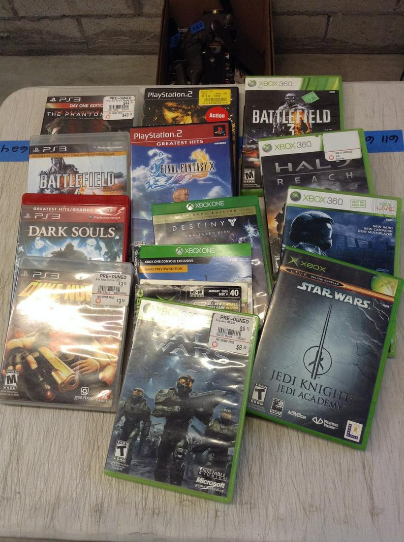 Lot of Empty PS3, PS2, and XBox Games: Lot of Empty PS3, PS2, and XBox Games