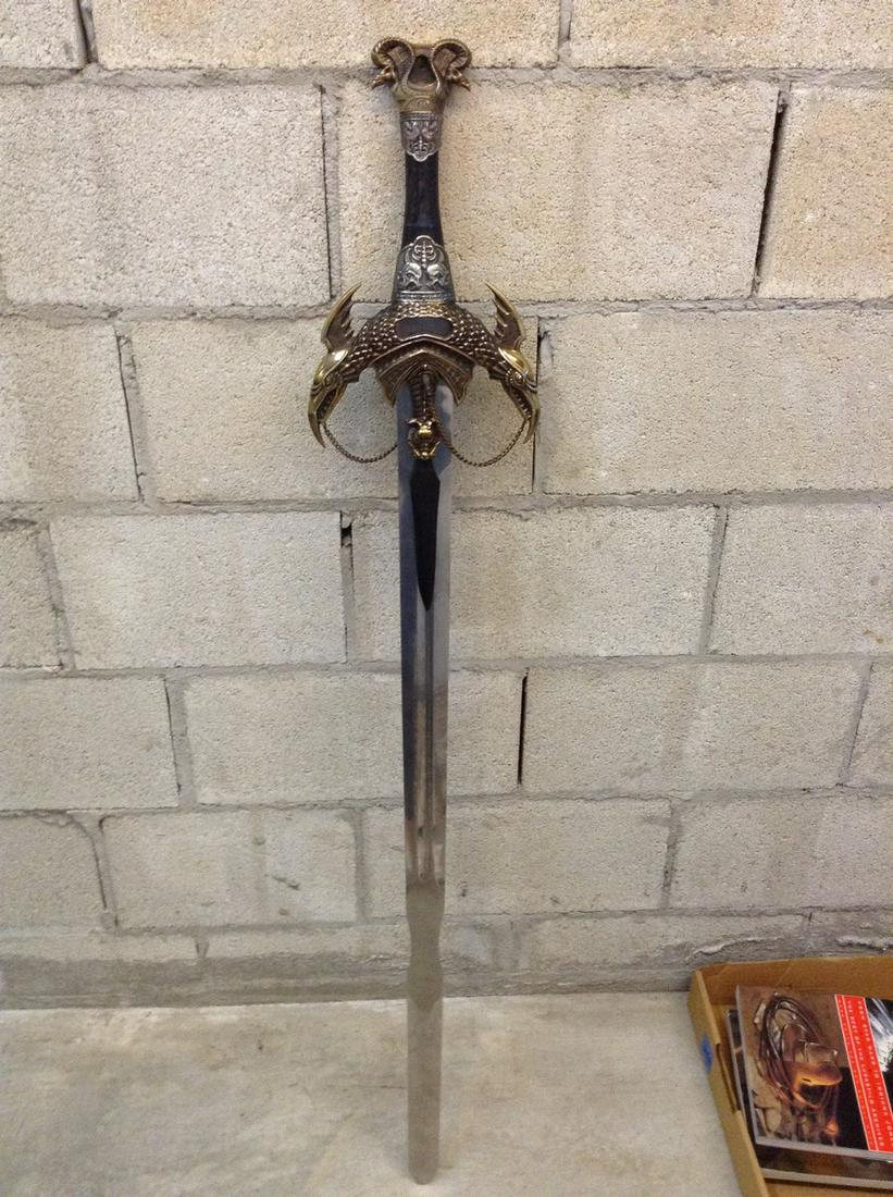 Large Ornate Medieval Sword (1 of 1)