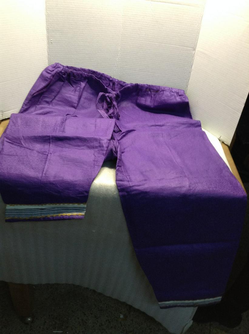 Newark Museum Hand-Made Nigerian Edo People Pants Size: Newark Museum Hand-Made Nigerian Edo People Pants Size Large