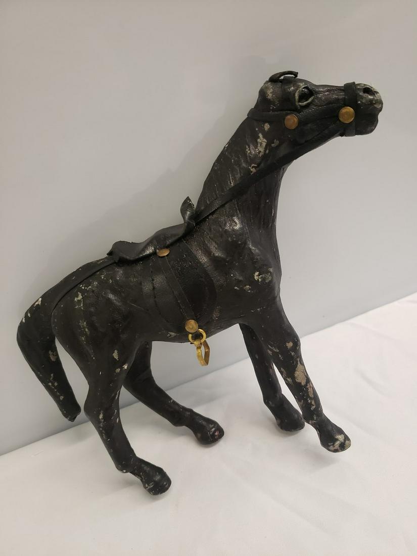 1930's leather horse figure (1 of 1)