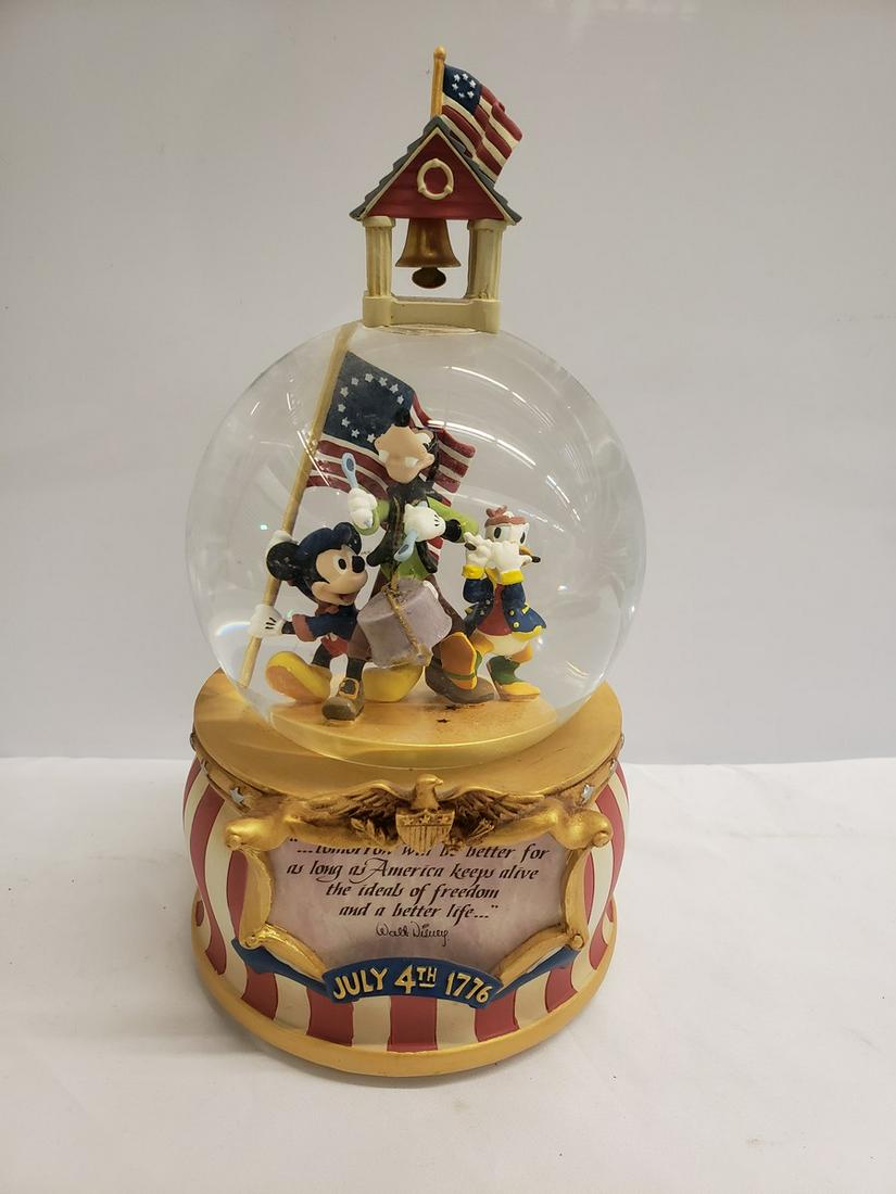 Mickeys' Yankee Doodle Dandy Musical Disney water snow (1 of 1)