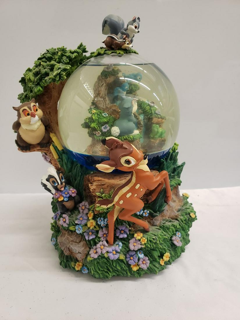 Disney Bambi "Little April Showers" Large musical snow (1 of 1)