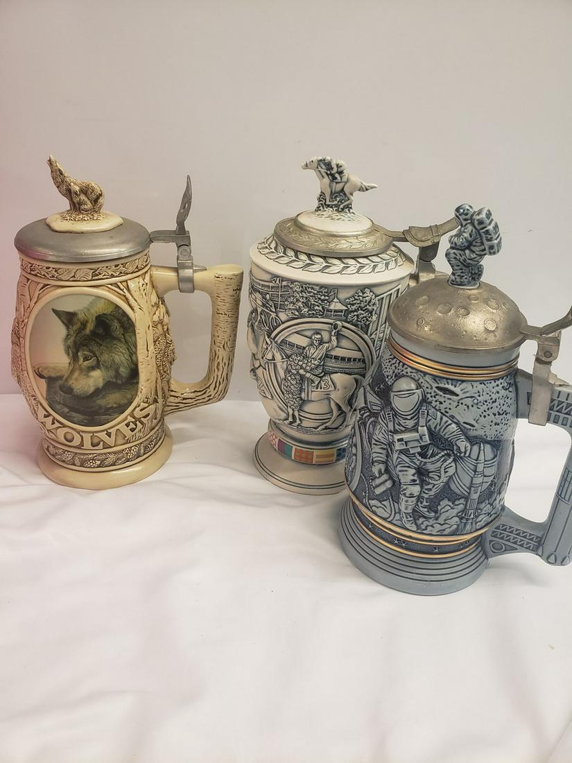 Lot of 3 Avon steins (1 of 1)