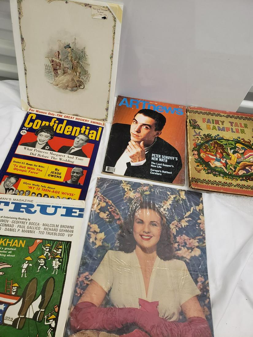 Lot of vintage ephemera: Lot of vintage ephemera