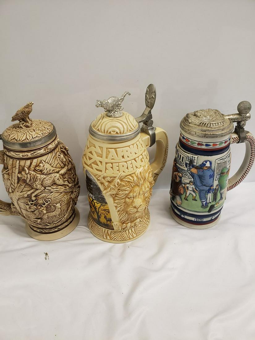 Lot of 3 Avon steins (1 of 1)
