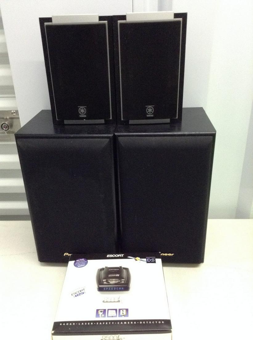 Pioneer and Yamaha Speakers and Escort 9500i Passport: Pioneer and Yamaha Speakers and Escort 9500i Passport