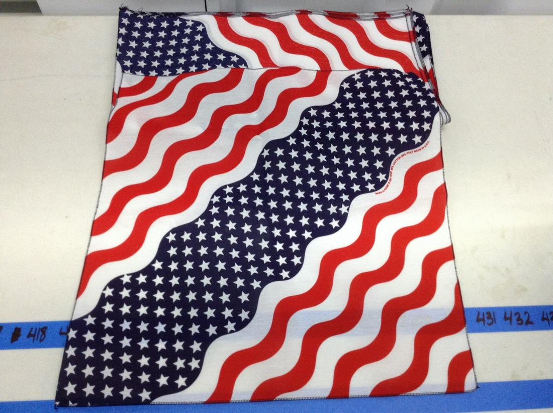 Lot of American Flag Bandanas: Lot of American Flag Bandanas