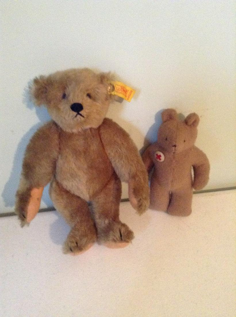 Vintage Steiff and other bear: Vintage Steiff and other bear