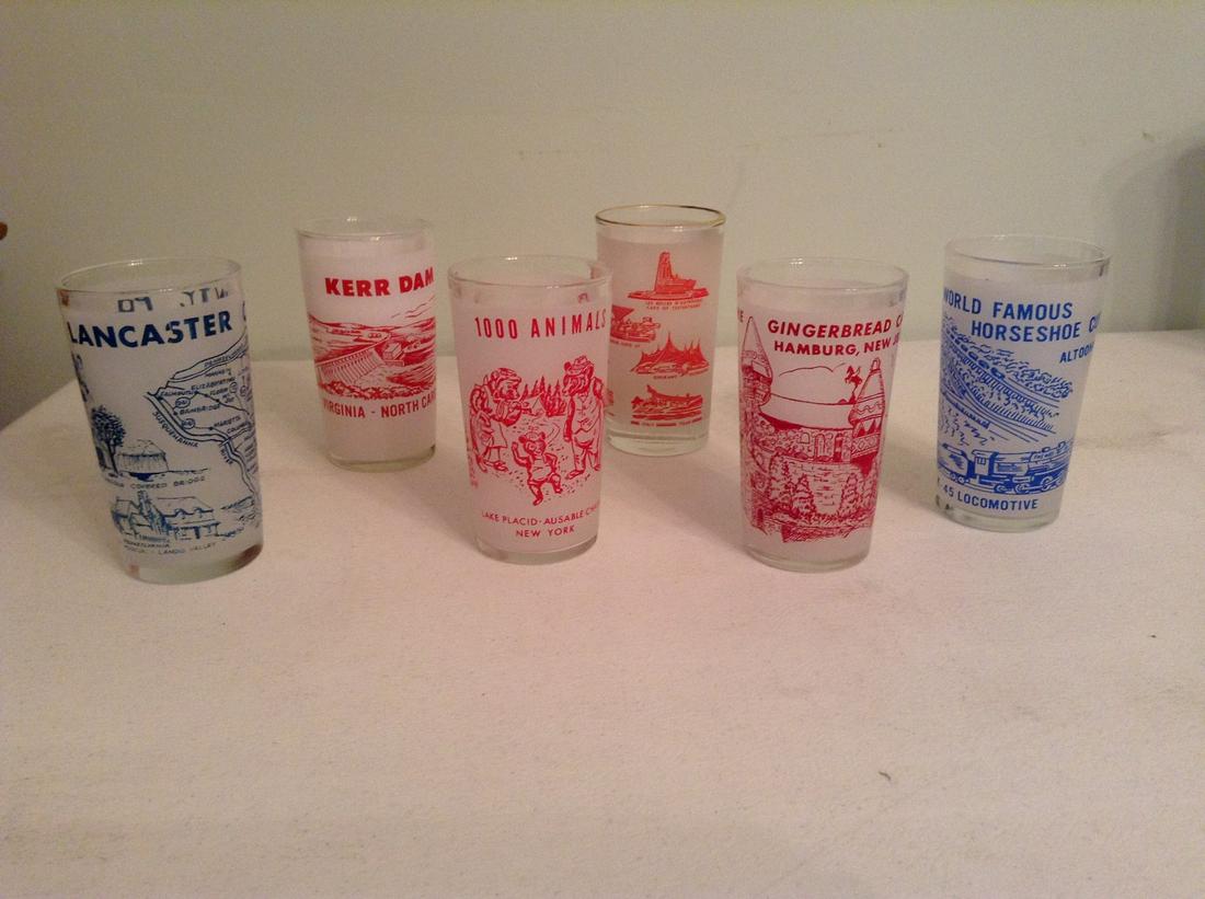 Lot of vintage glasses: Lot of vintage glasses
