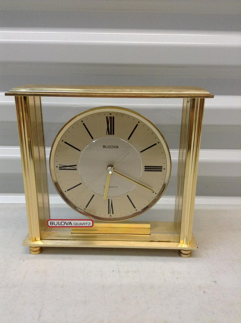 Bulova Quartz mantle clock: Bulova Quartz mantle clock