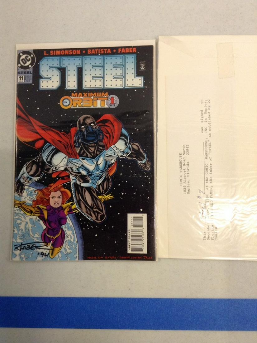 Steel Maximum Orbit Signed Comic With COA (1 of 1)