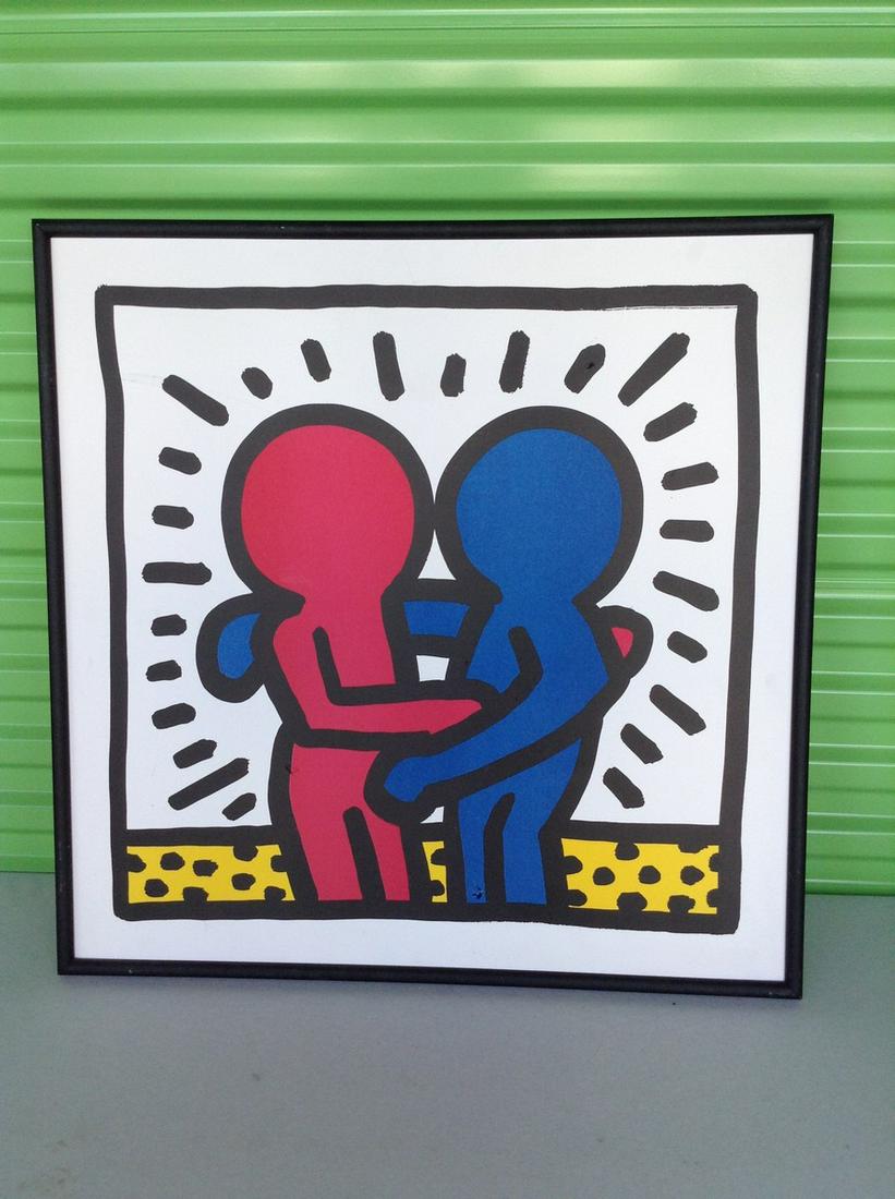 Keith Haring framed print 28"x 28" (1 of 1)