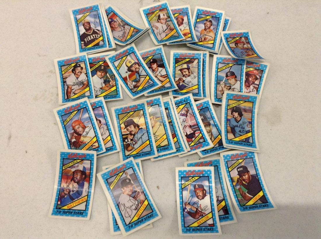 Kellogg's 3-D Super Stars Cards (1 of 1)