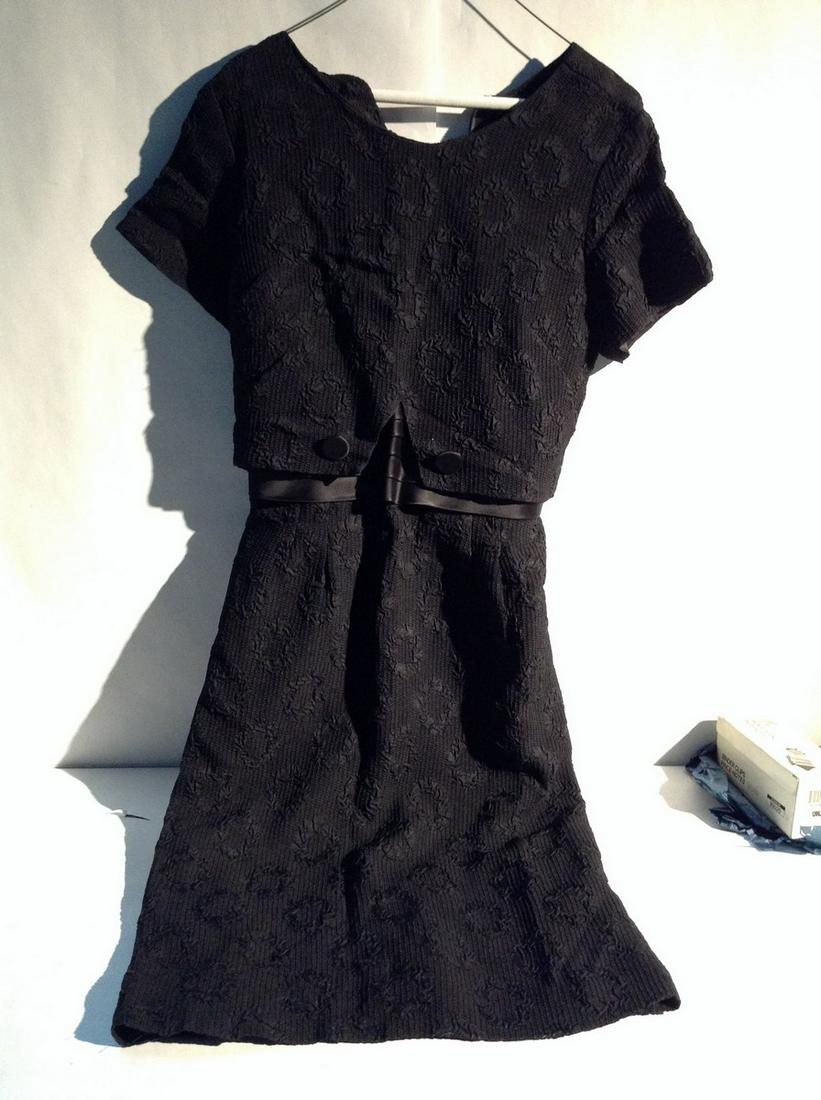 Black Lace Dress Size Small (1 of 1)