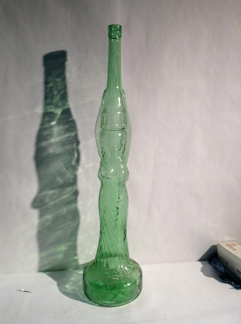 Stretched Coca Cola Bottle in the Shape of a Woman: 32 in.