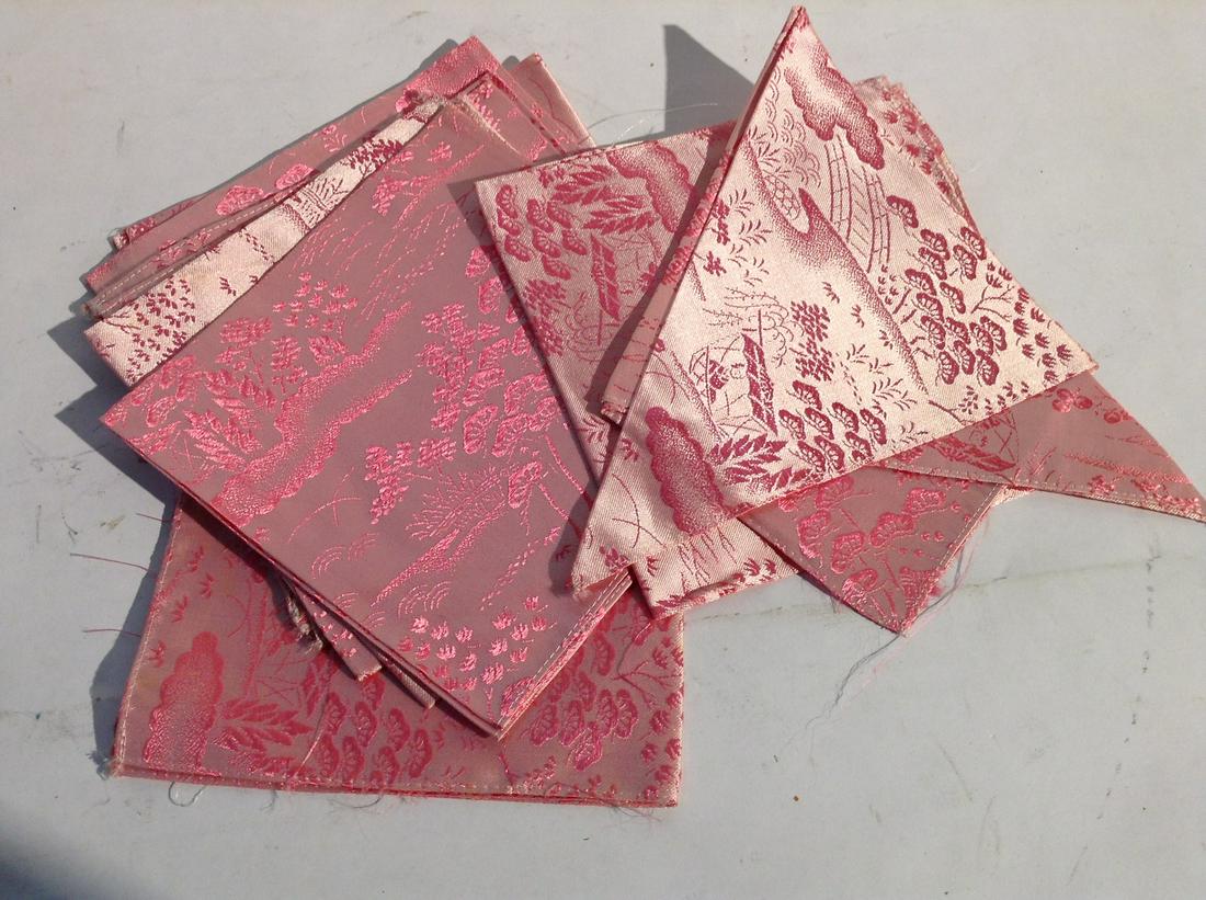 Lot of 8 Silk Napkins: Lot of 8 Silk Napkins