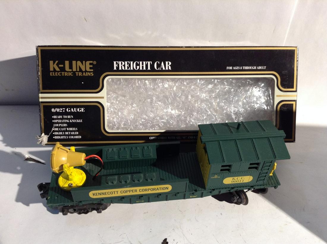 lionel k-line freight car with box (1 of 1)
