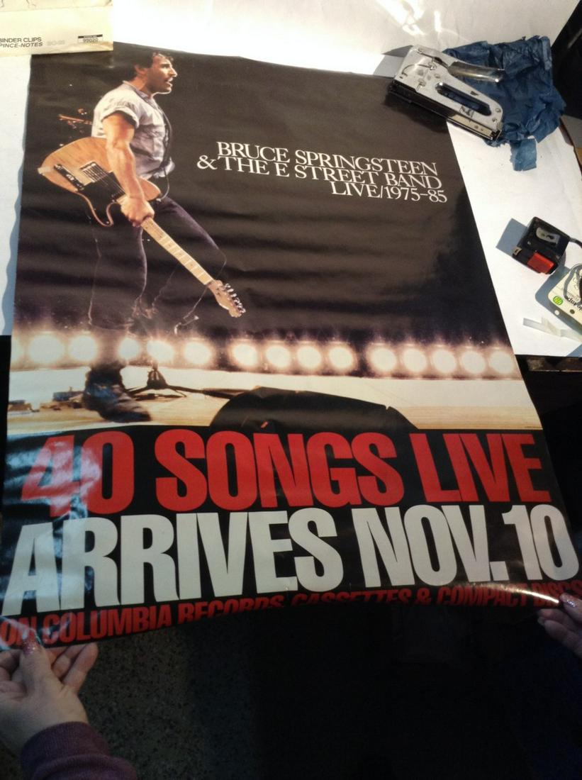 bruce springsteen poster (1 of 1)